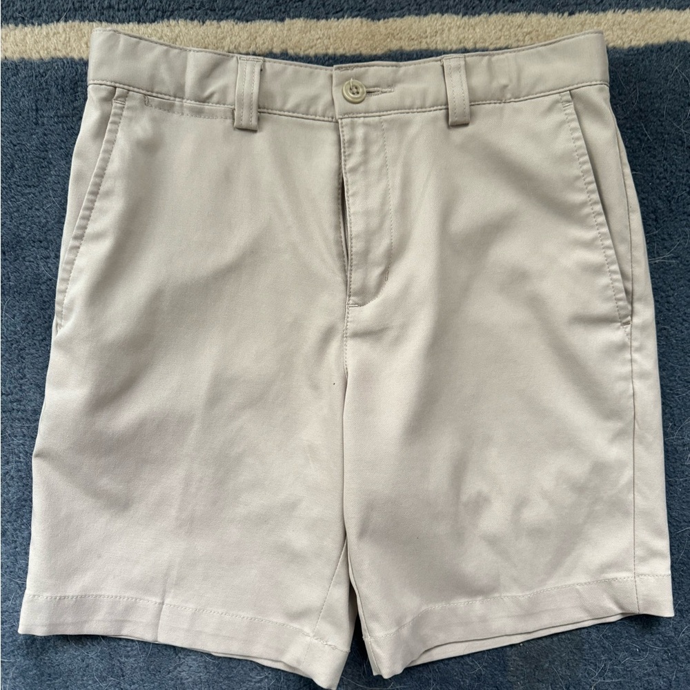 Boys Tan Gold Shorts M 10-12 PGA Tour